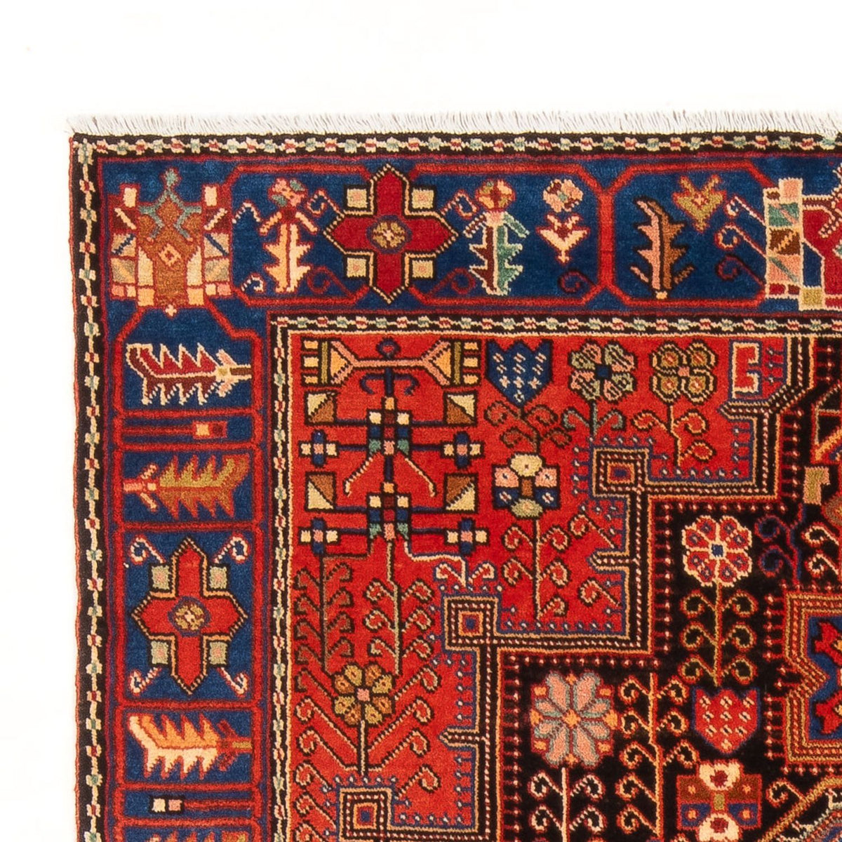 Persisk tæppe - Nomadisk - 193 x 136 cm - blå