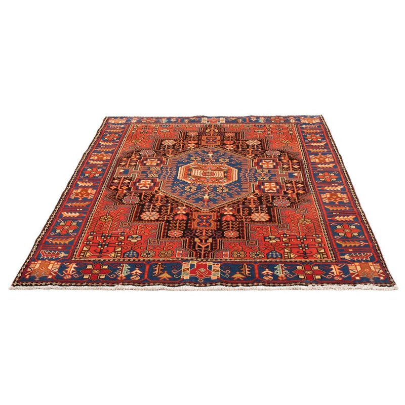 Persisk tæppe - Nomadisk - 193 x 136 cm - blå