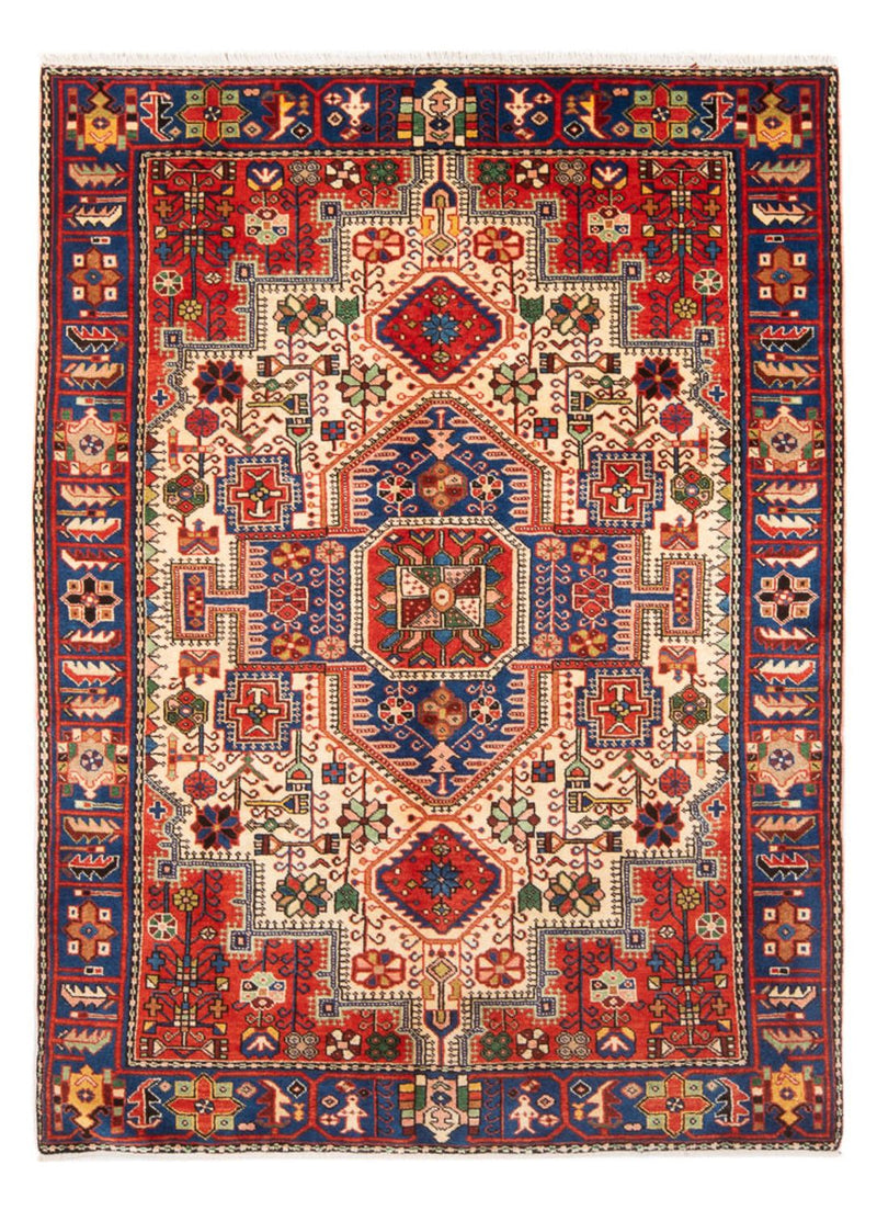 Persisk tæppe - Nomadisk - 195 x 140 cm - blå
