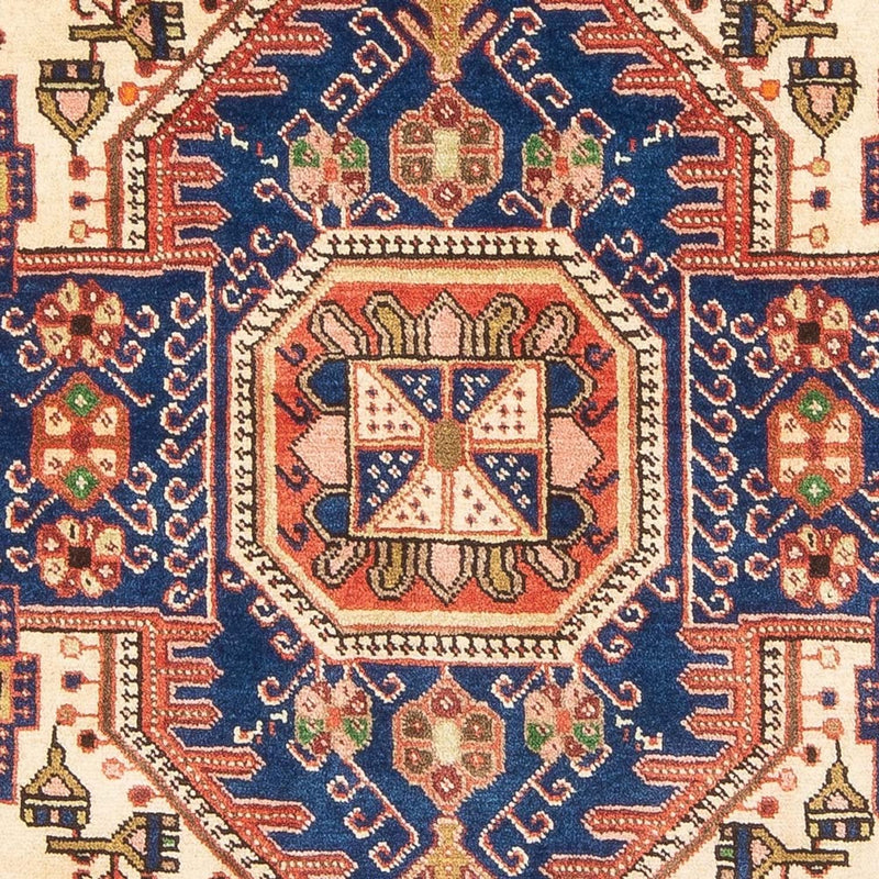 Persisk tæppe - Nomadisk - 197 x 140 cm - blå