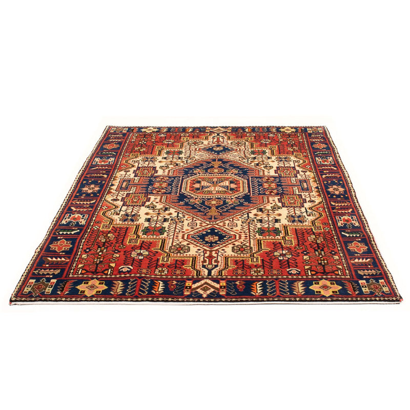 Persisk tæppe - Nomadisk - 197 x 140 cm - blå