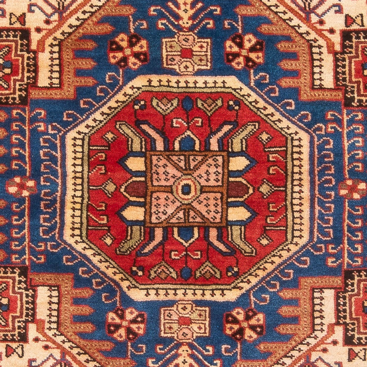 Persisk tæppe - Nomadisk - 200 x 130 cm - blå
