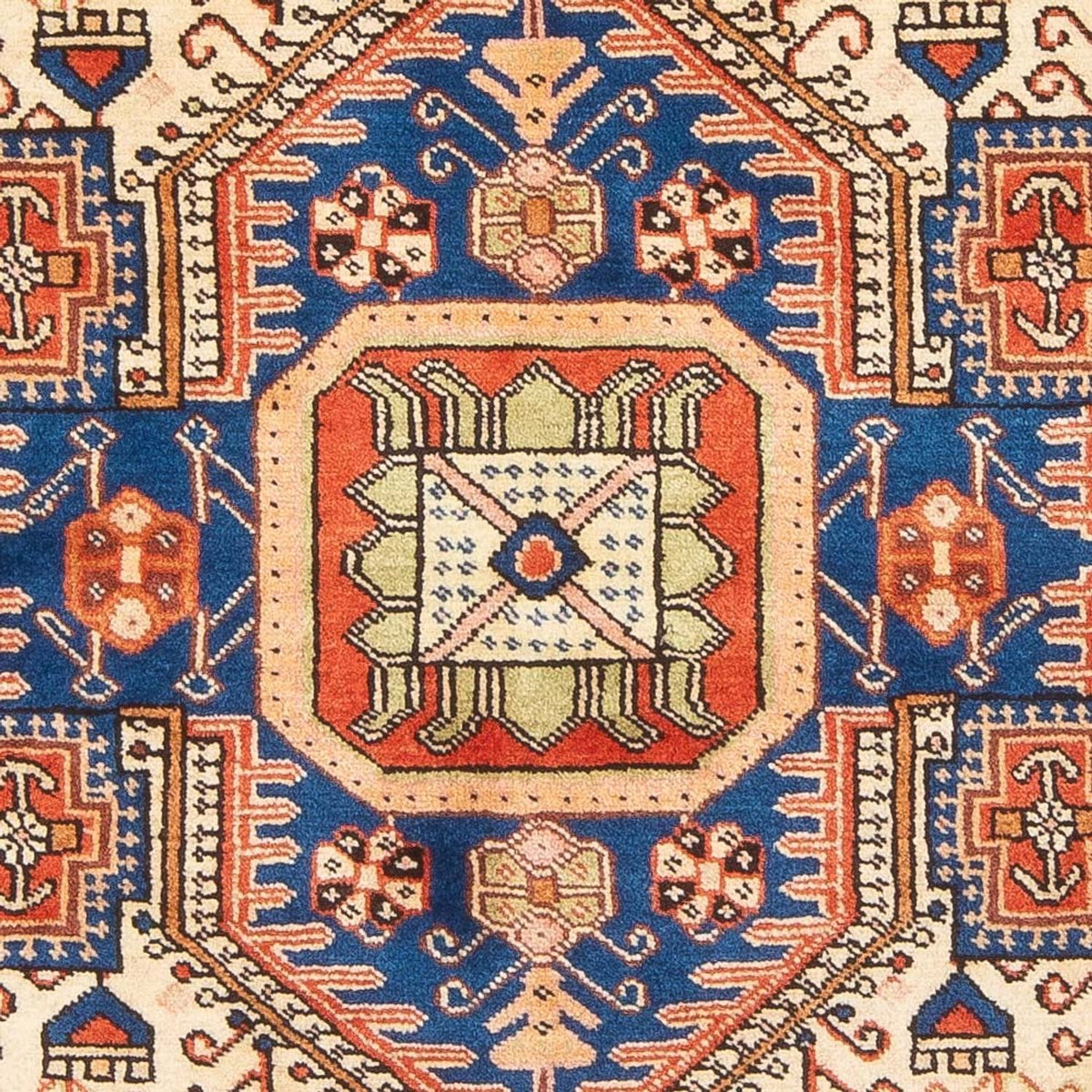 Persisk tæppe - Nomadisk - 190 x 140 cm - blå
