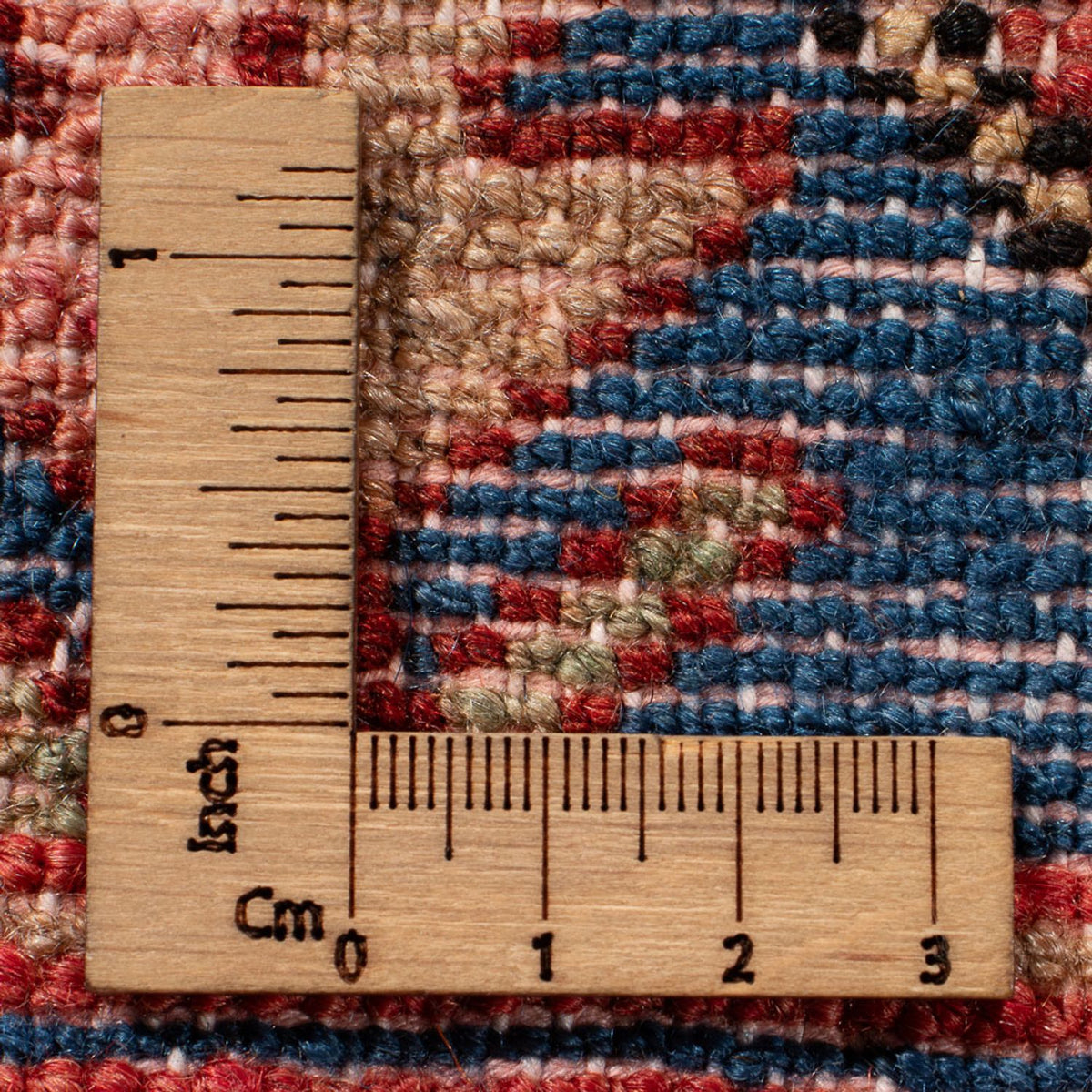 Persisk tæppe - Nomadisk - 196 x 151 cm - blå
