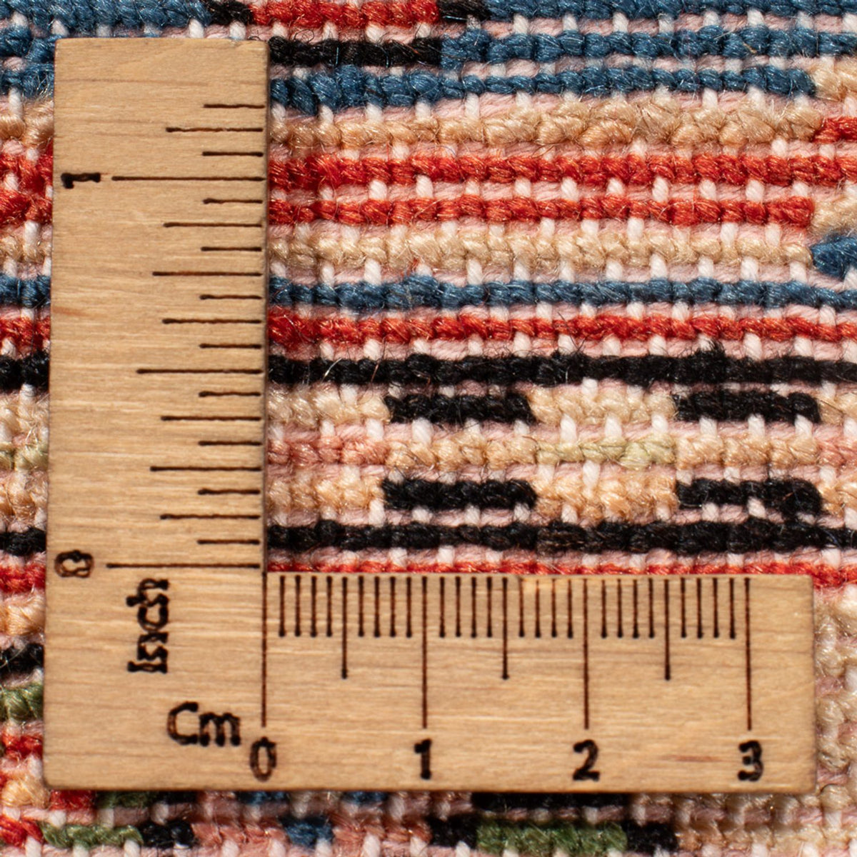 Persisk tæppe - Nomadisk - 203 x 132 cm - blå