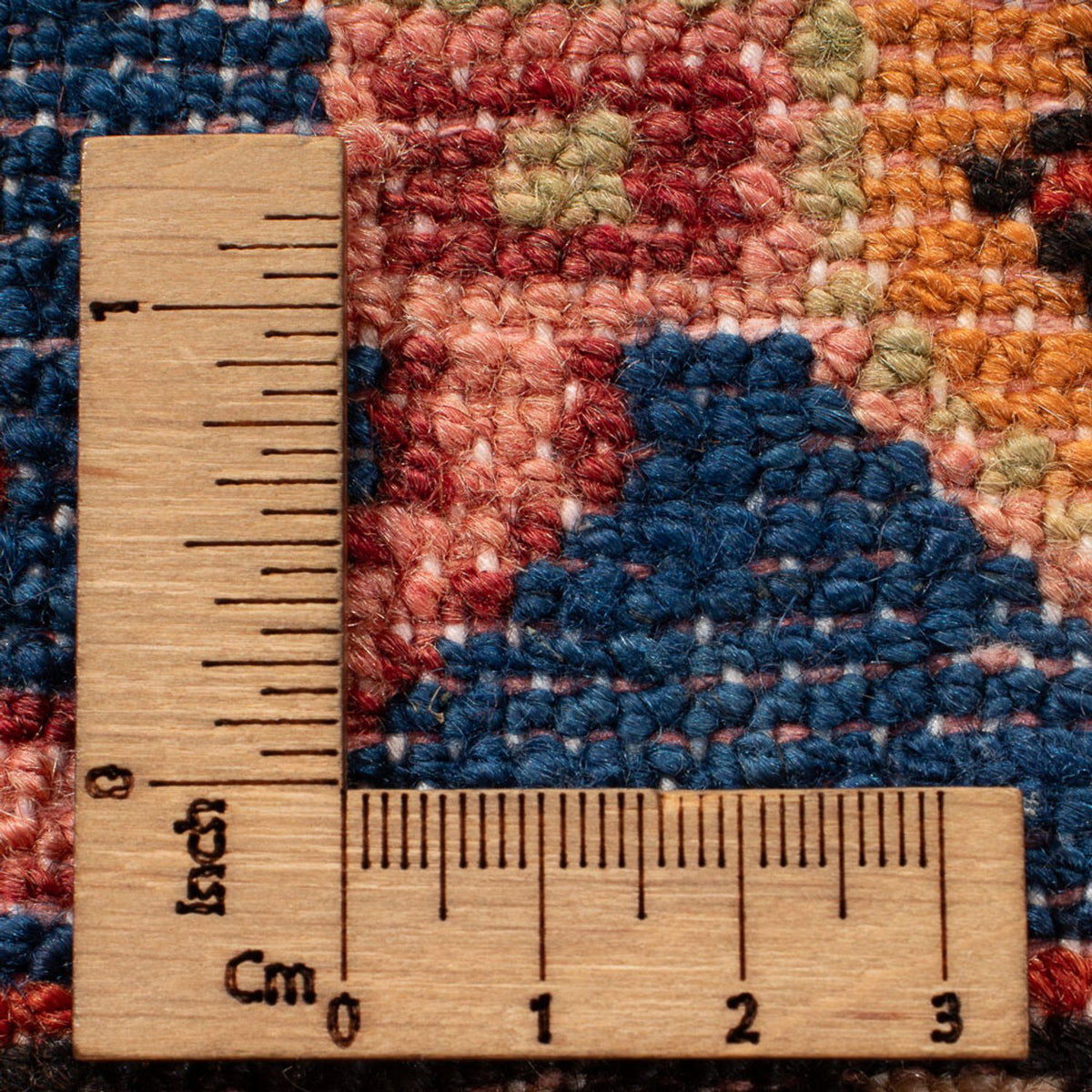Persisk tæppe - Nomadisk - 204 x 142 cm - blå