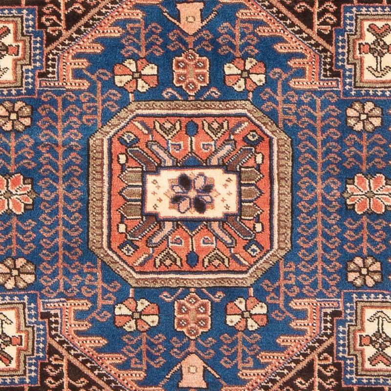 Persisk tæppe - Nomadisk - 200 x 146 cm - blå