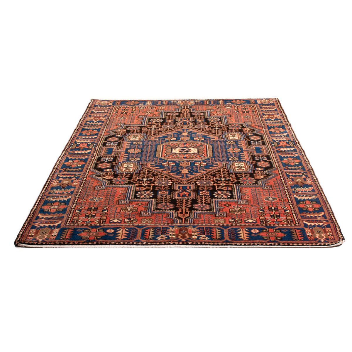 Persisk tæppe - Nomadisk - 200 x 146 cm - blå