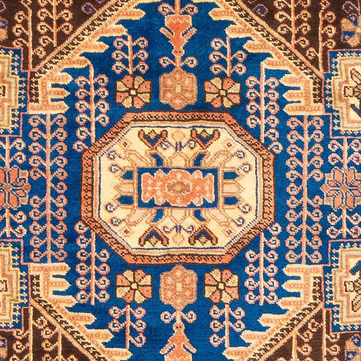 Persisk tæppe - Nomadisk - 200 x 150 cm - blå