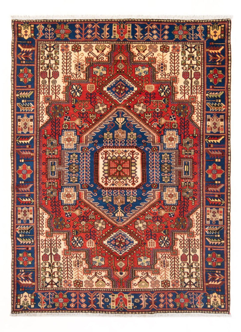 Persisk tæppe - Nomadisk - 197 x 150 cm - blå