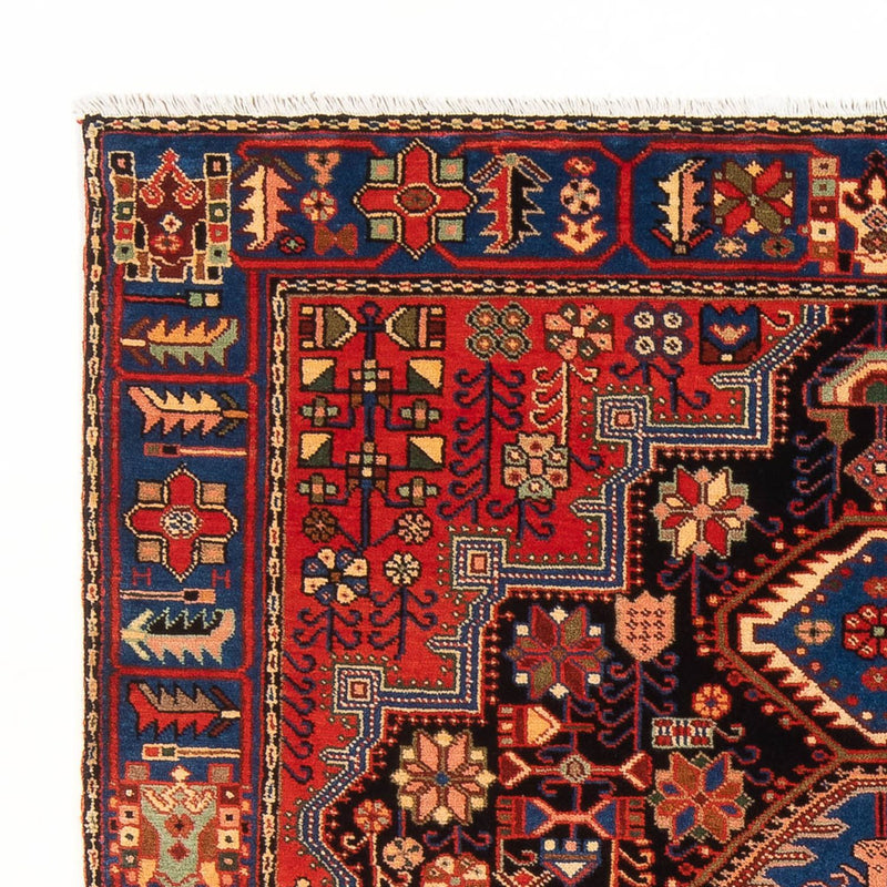 Persisk tæppe - Nomadisk - 187 x 136 cm - bordeaux rød