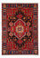 Persisk tæppe - Nomadisk - 200 x 147 cm - bordeaux rød