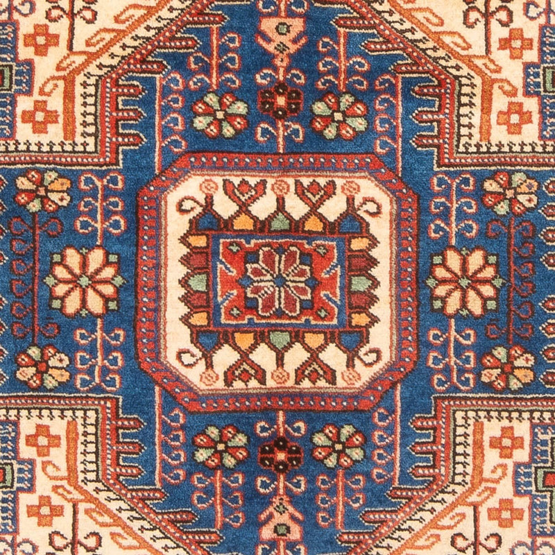 Persisk tæppe - Nomadisk - 200 x 146 cm - lys beige