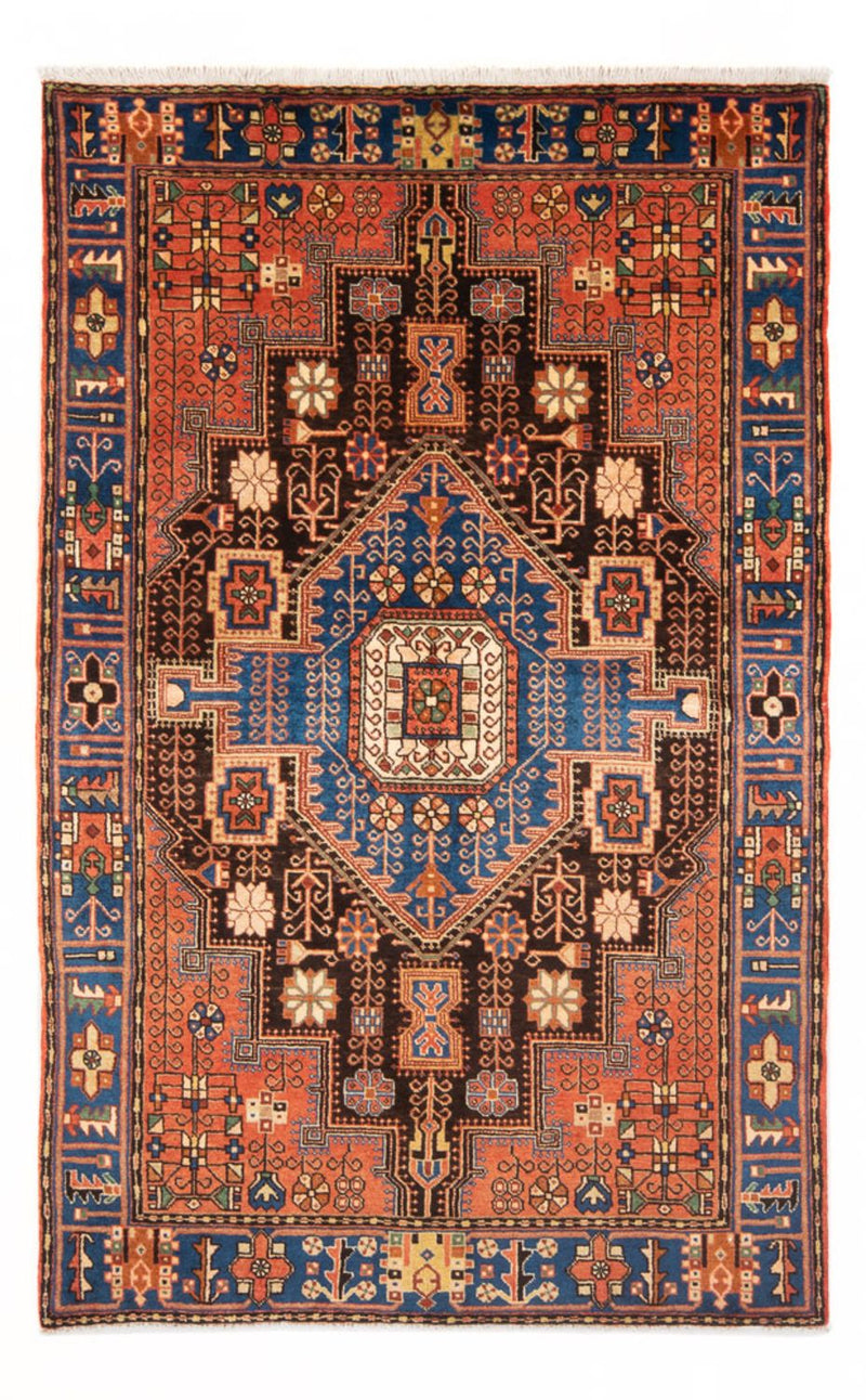 Persisk tæppe - Nomadisk - 201 x 137 cm - blå