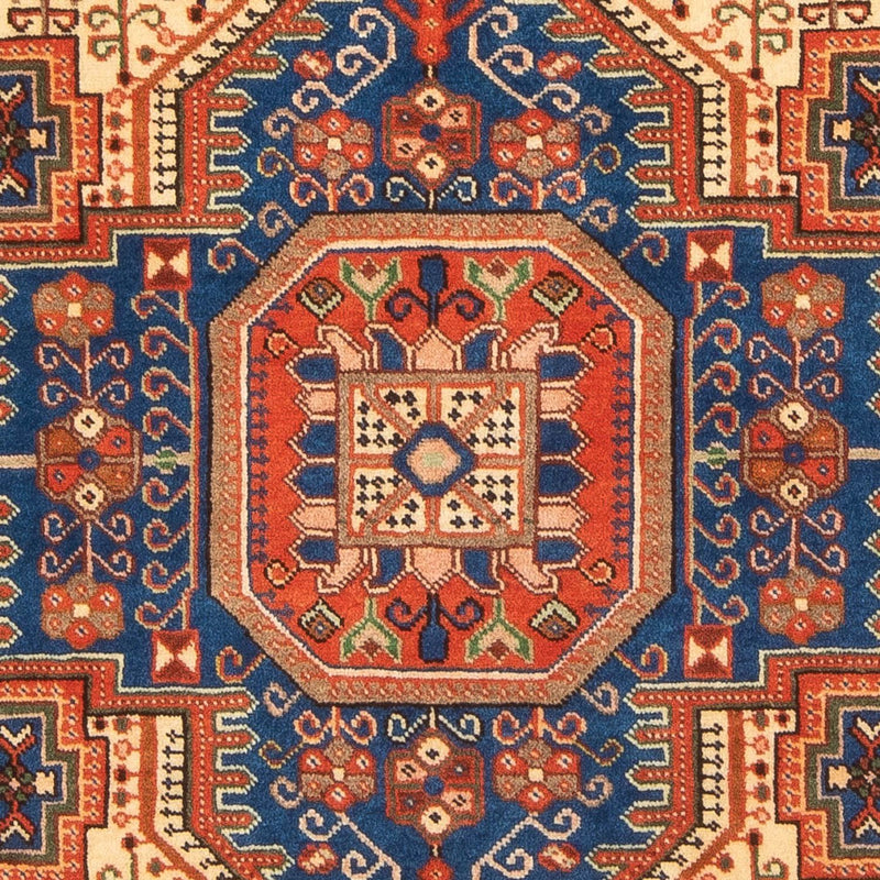 Persisk tæppe - Nomadisk - 198 x 147 cm - lys beige