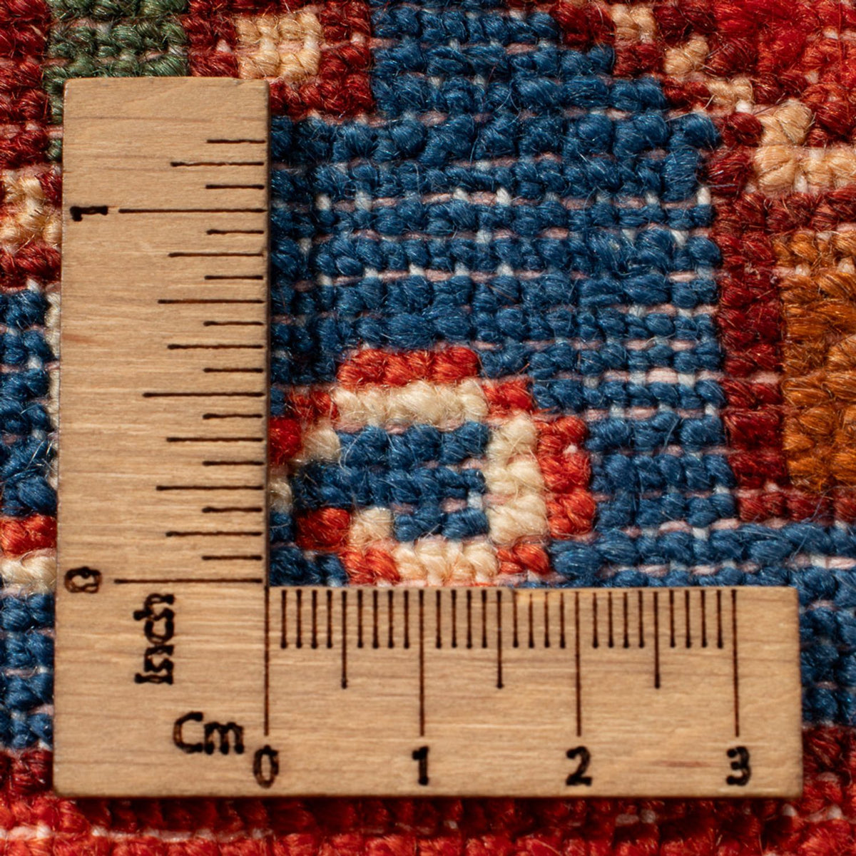 Persisk tæppe - Nomadisk - 198 x 147 cm - lys beige