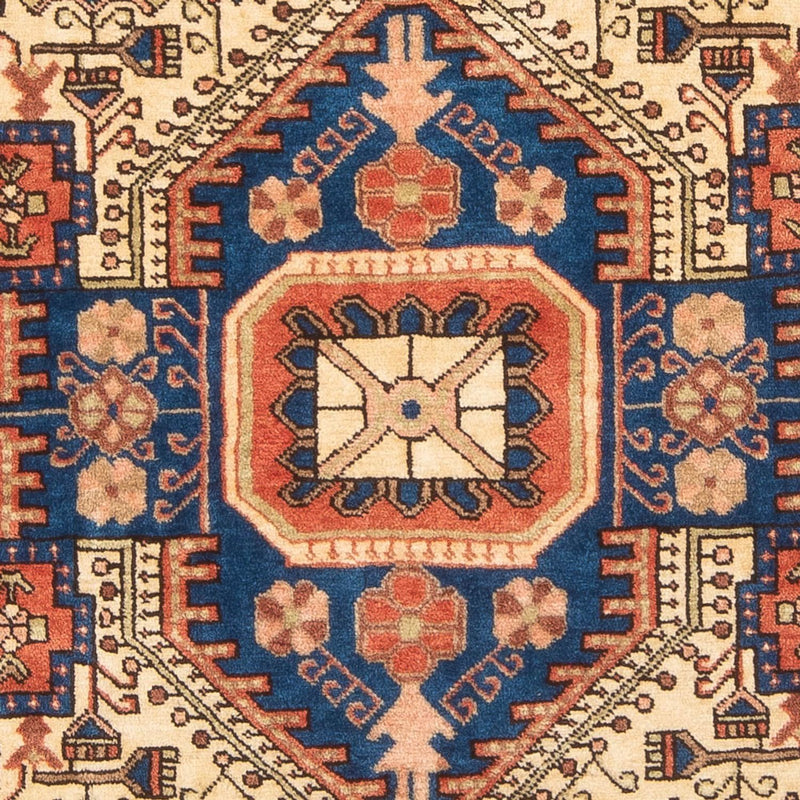 Persisk tæppe - Nomadisk - 200 x 150 cm - lys beige