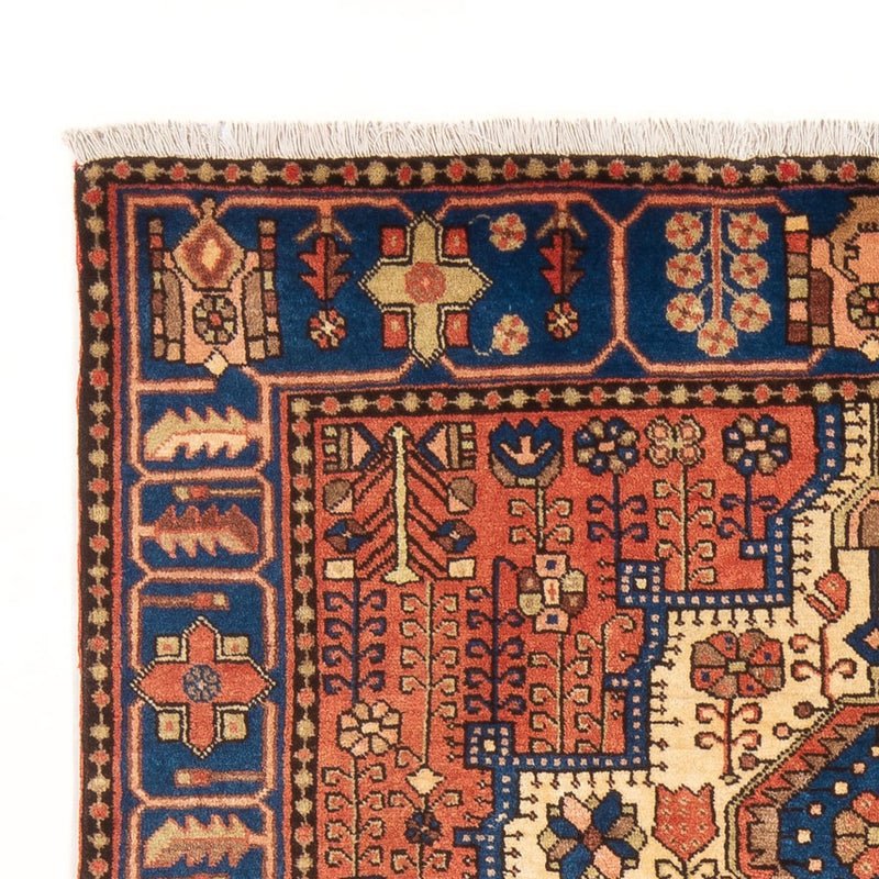Persisk tæppe - Nomadisk - 200 x 150 cm - lys beige