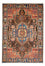 Persisk tæppe - Nomadisk - 188 x 156 cm - mørkeblå