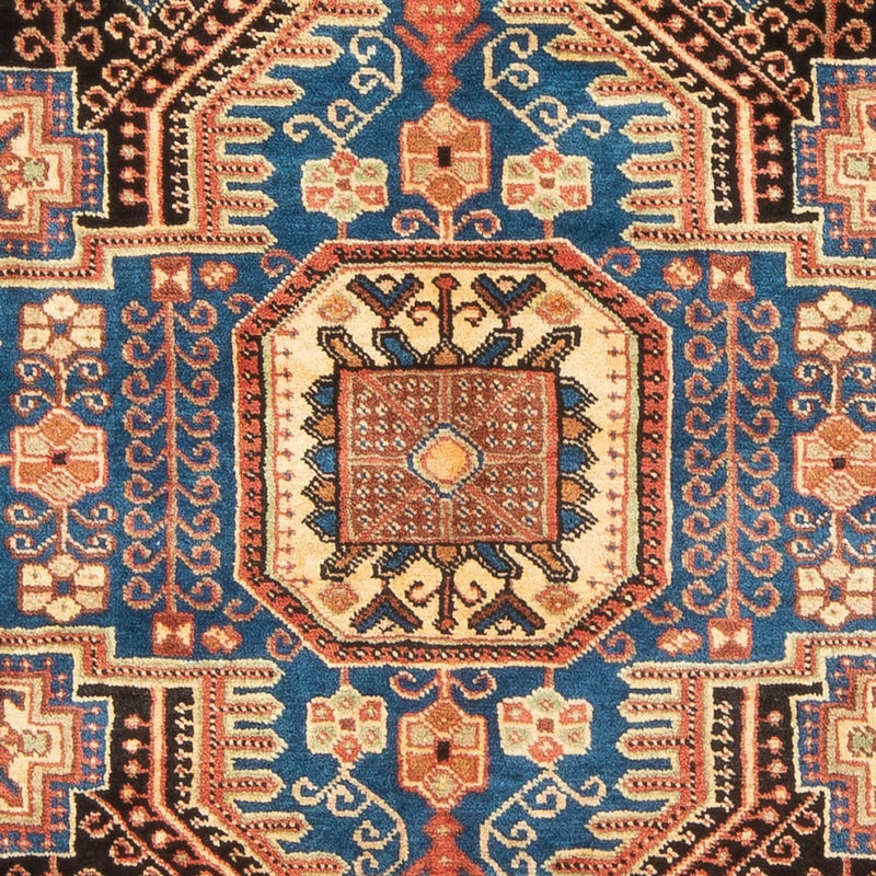 Persisk tæppe - Nomadisk - 188 x 156 cm - mørkeblå