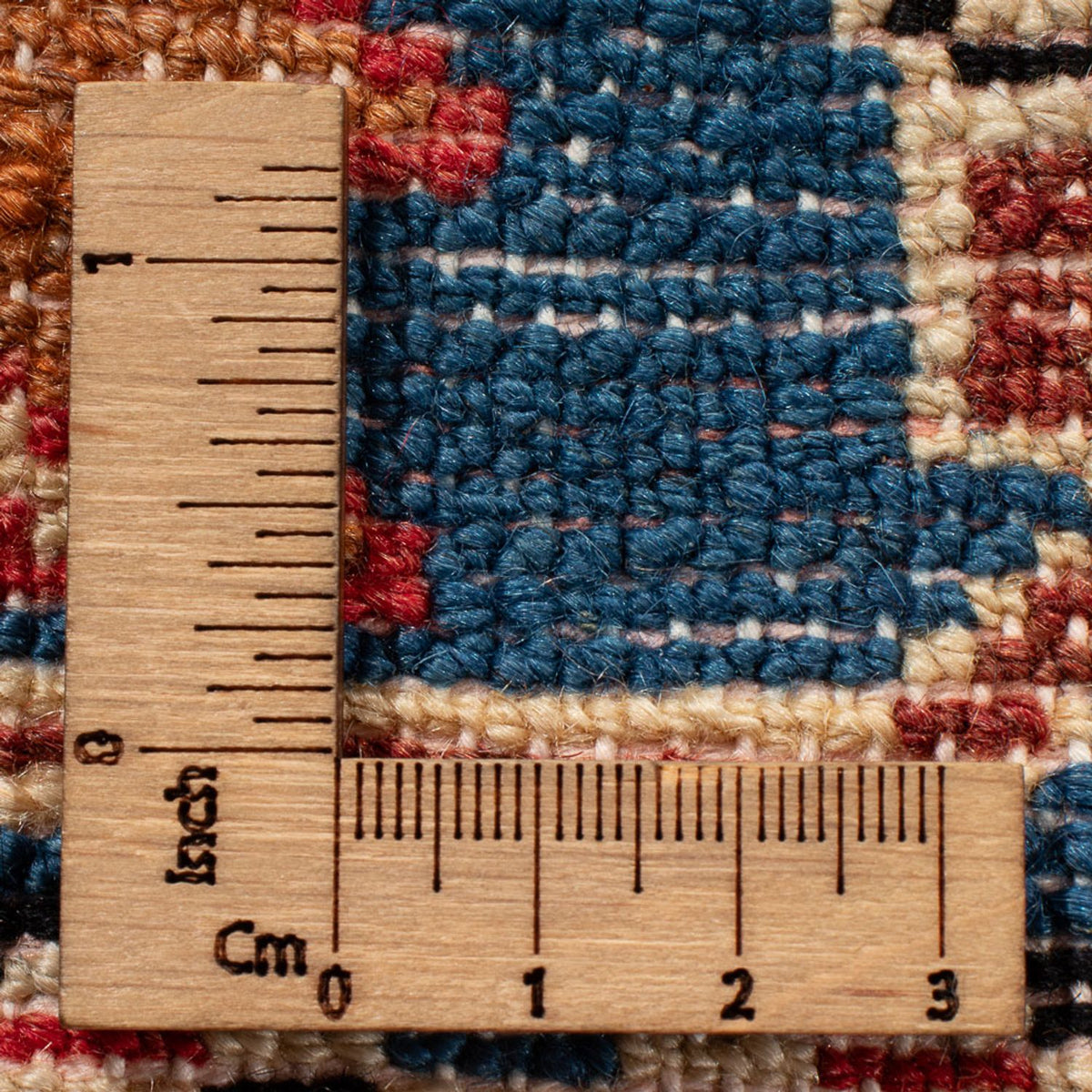 Persisk tæppe - Nomadisk - 188 x 156 cm - mørkeblå