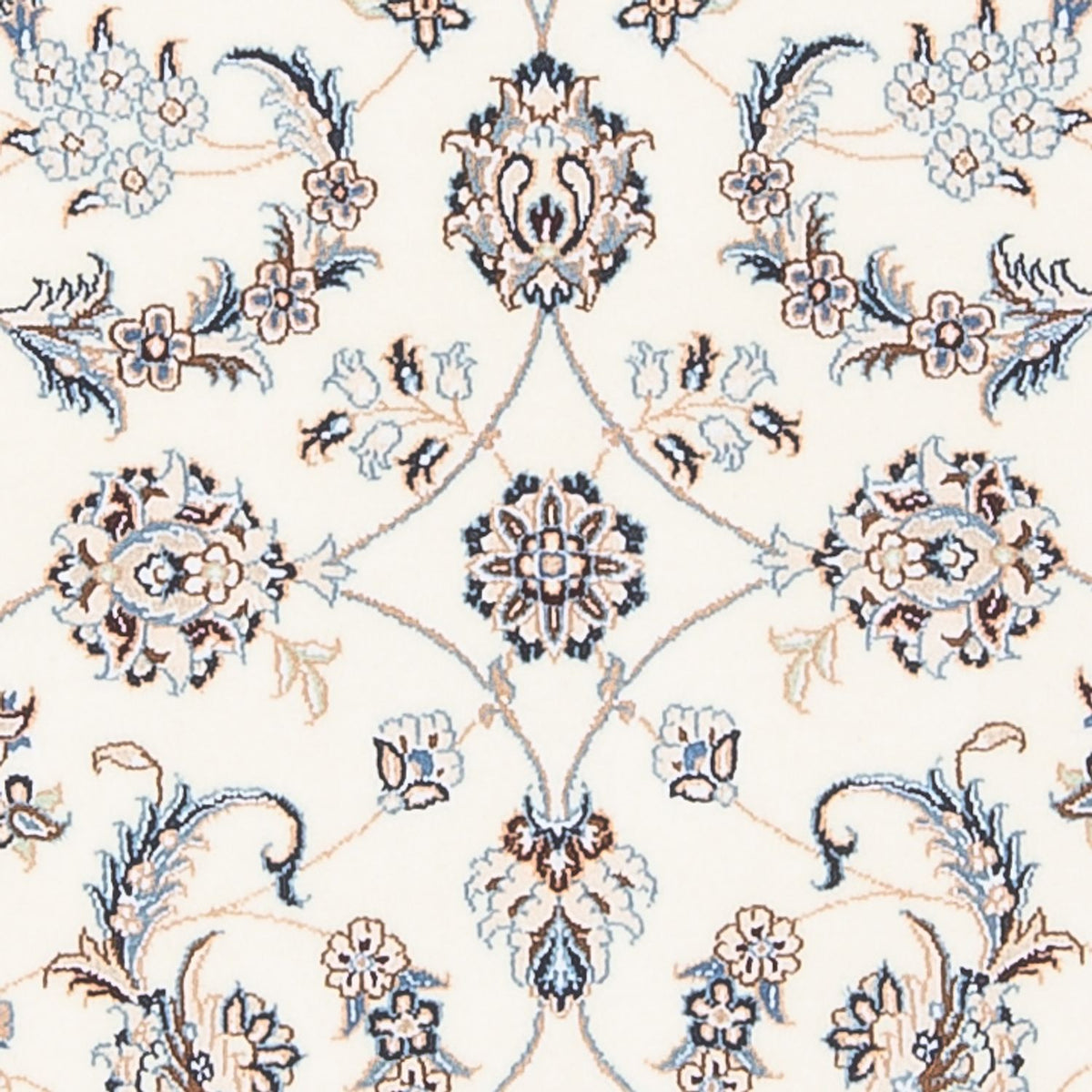 Persisk tæppe - Nain - Premium - 163 x 84 cm - creme