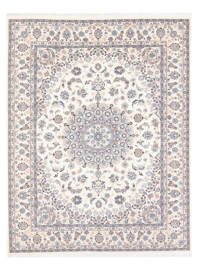 Nain - 6La Tæppe 150x207cm - Persisk tæppe - creme
