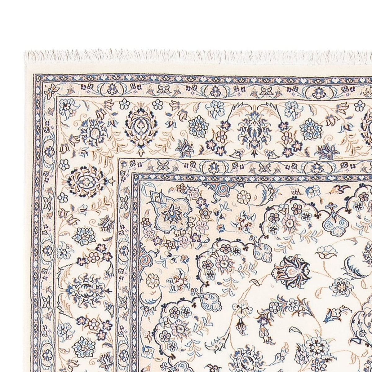 Persisk tæppe - Nain - Premium - 207 x 150 cm - creme