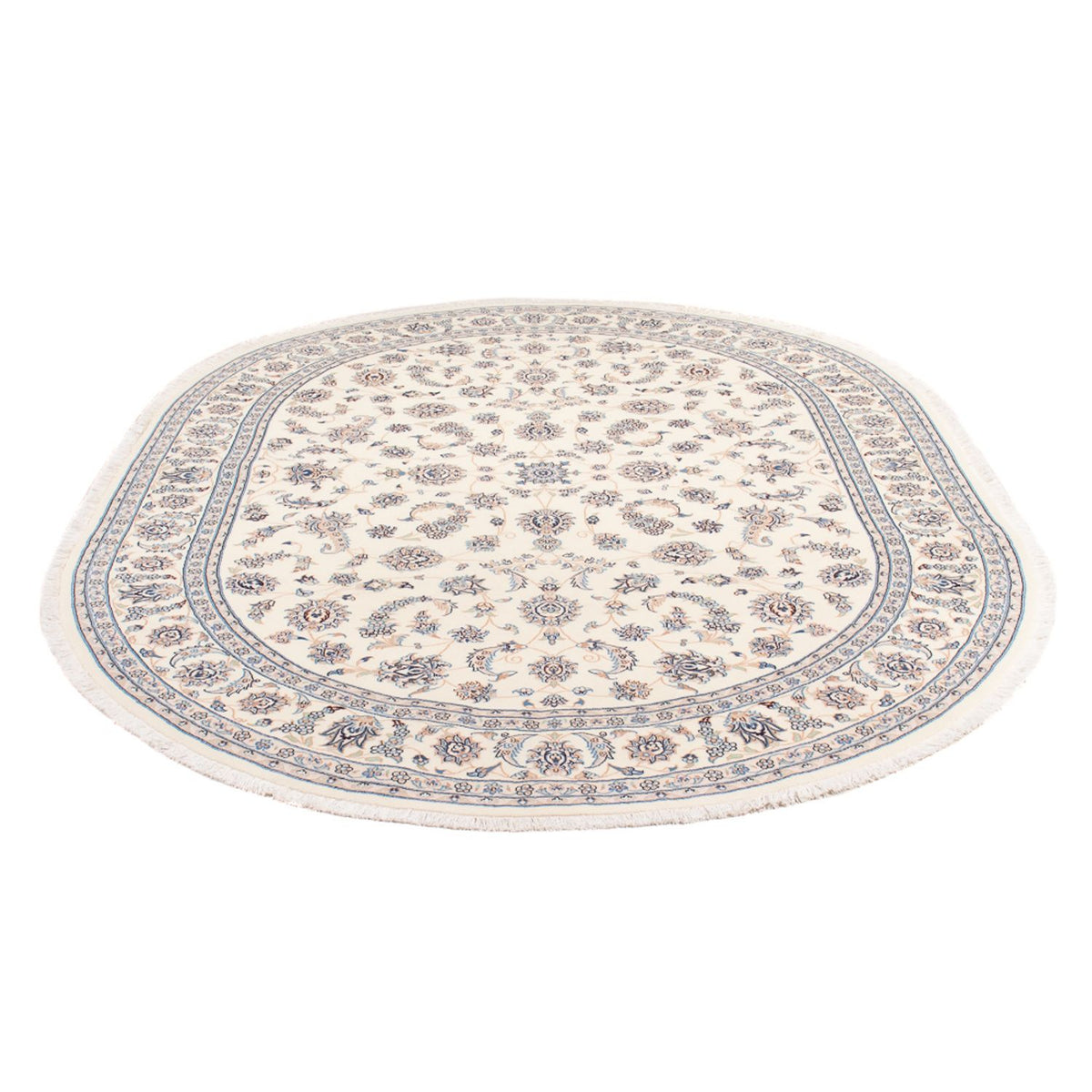 Persisk tæppe - Nain - Premium - 240 x 165 cm - creme