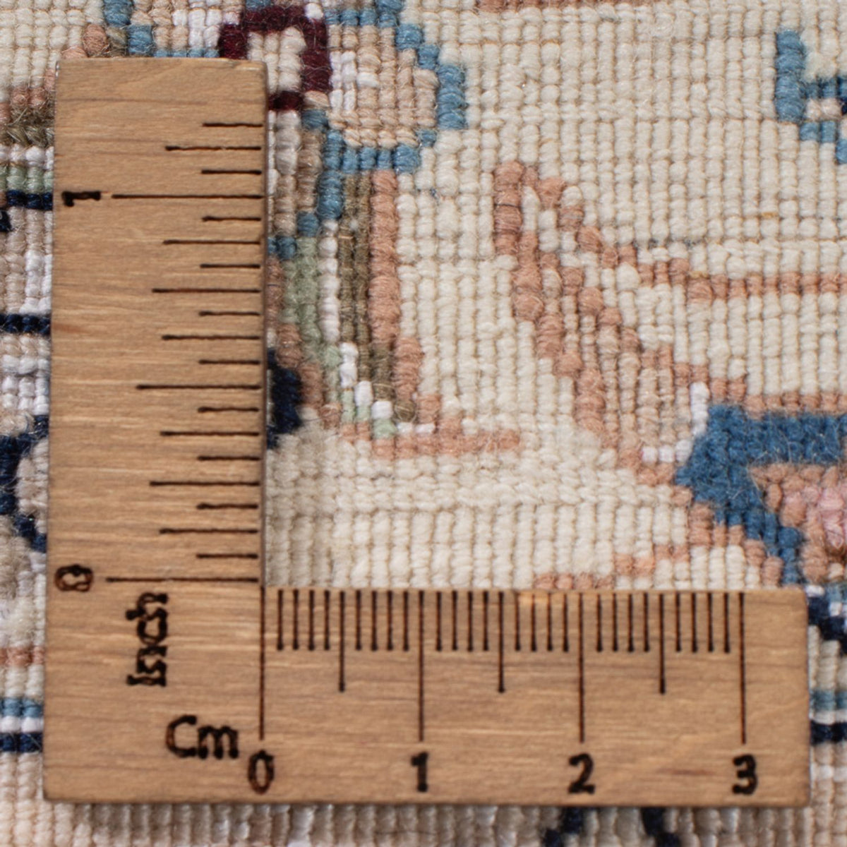 Persisk tæppe - Nain - Premium - 238 x 169 cm - creme