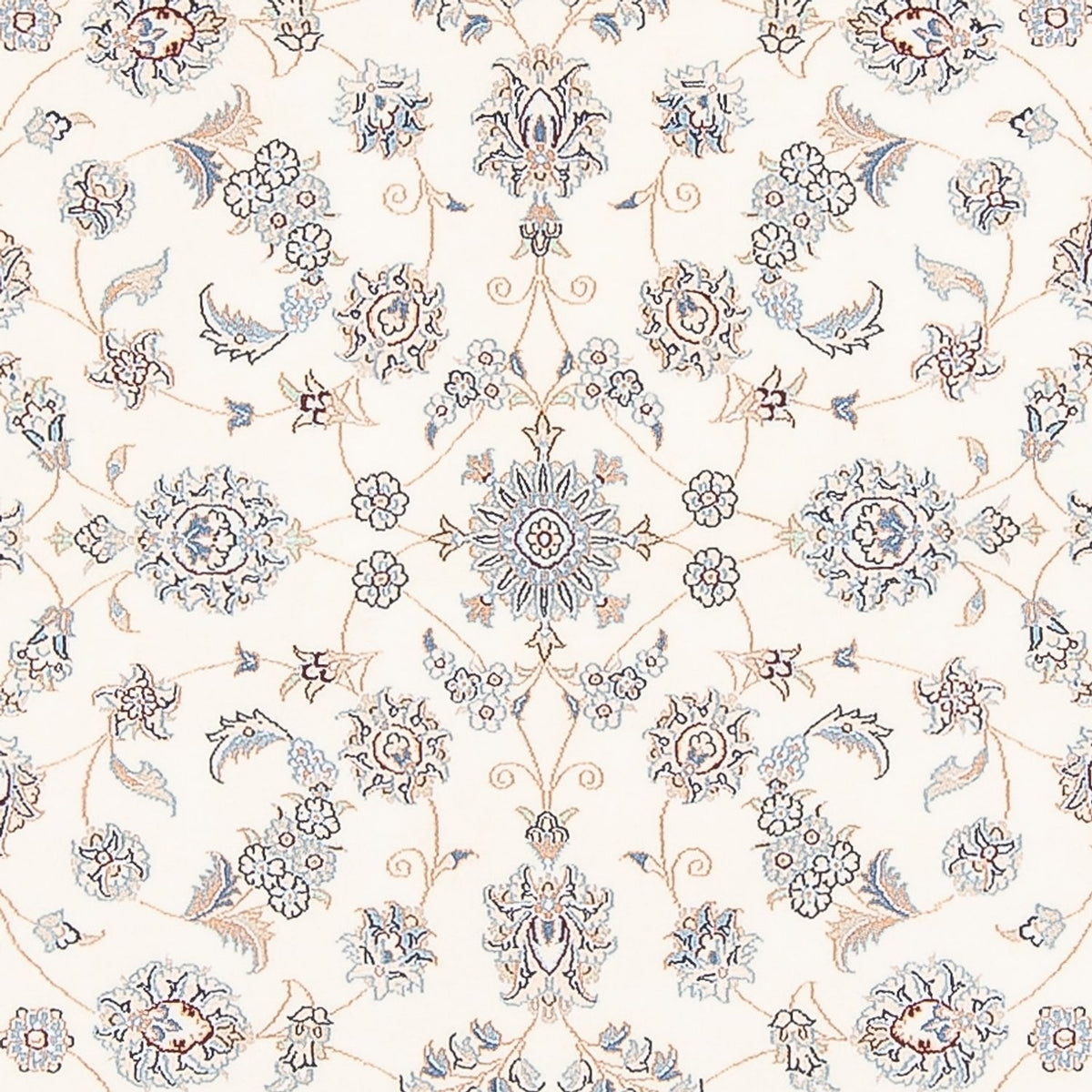 Persisk tæppe - Nain - Premium - 200 x 138 cm - creme