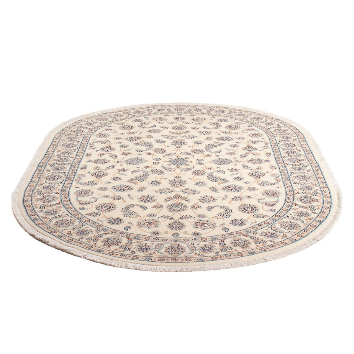 Persisk tæppe - Nain - Premium - 200 x 138 cm - creme