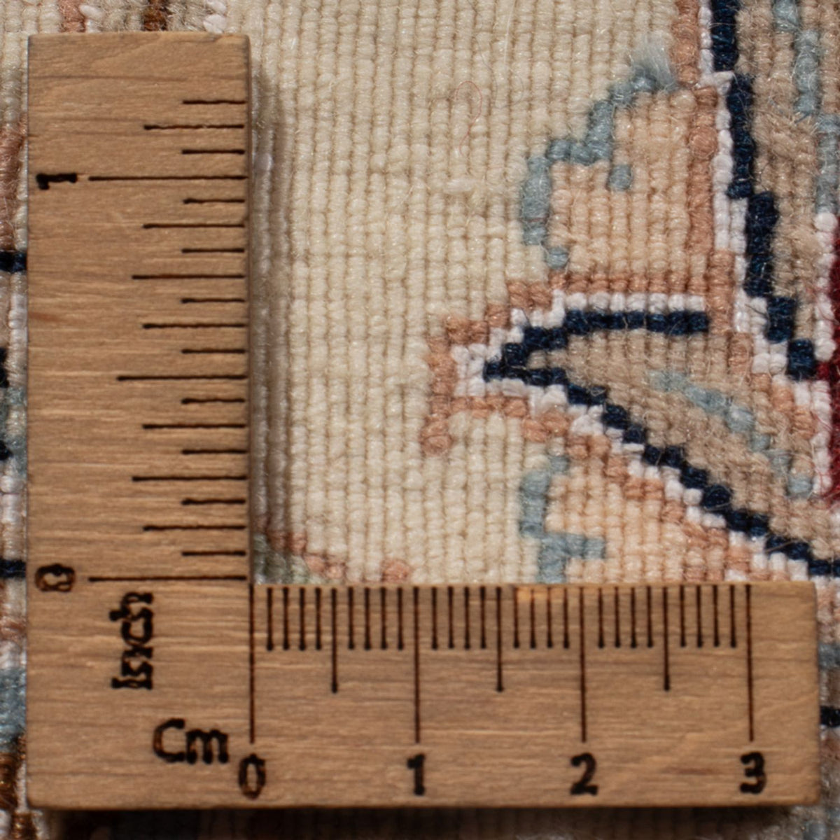 Persisk tæppe - Nain - Premium - 200 x 138 cm - creme