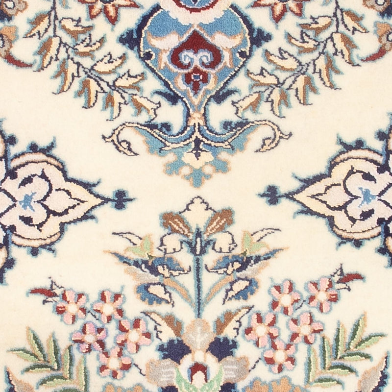 Persisk tæppe - Nain - Premium - 80 x 50 cm - creme