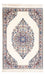 Persisk tæppe - Nain - Premium - 73 x 50 cm - creme