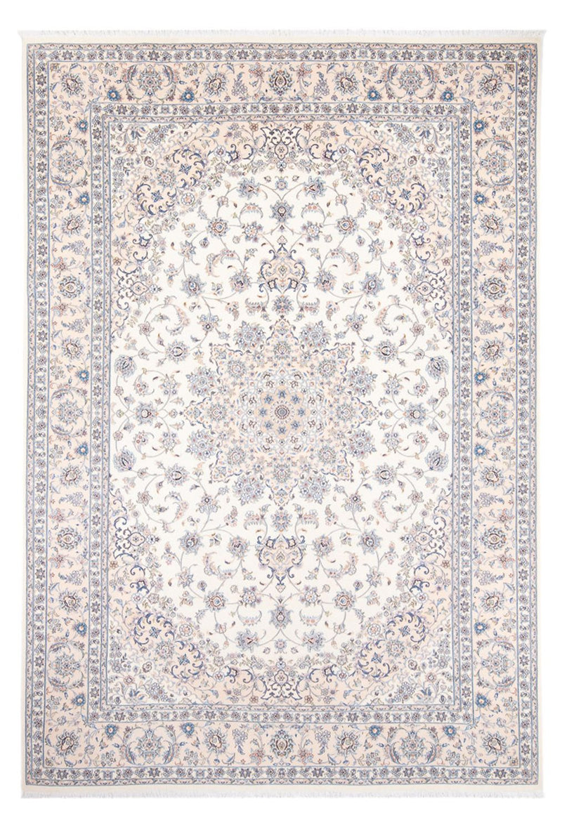 Persisk tæppe - Nain - Premium - 302 x 200 cm - creme