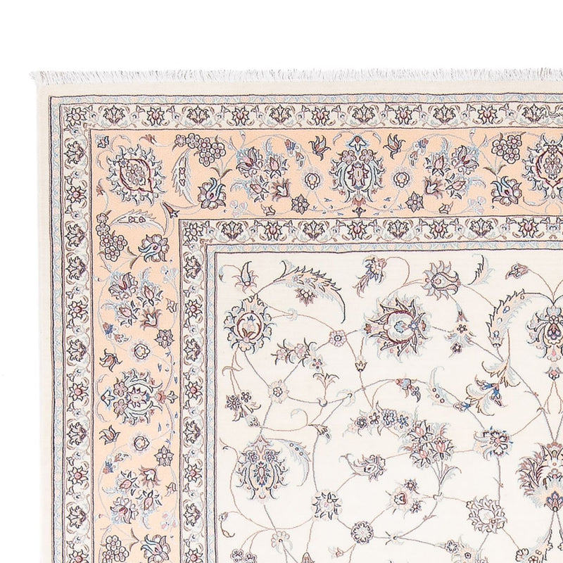 Persisk tæppe - Nain - Premium - 314 x 201 cm - creme