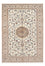 Persisk tæppe - Nain - Premium - 203 x 127 cm - lys beige