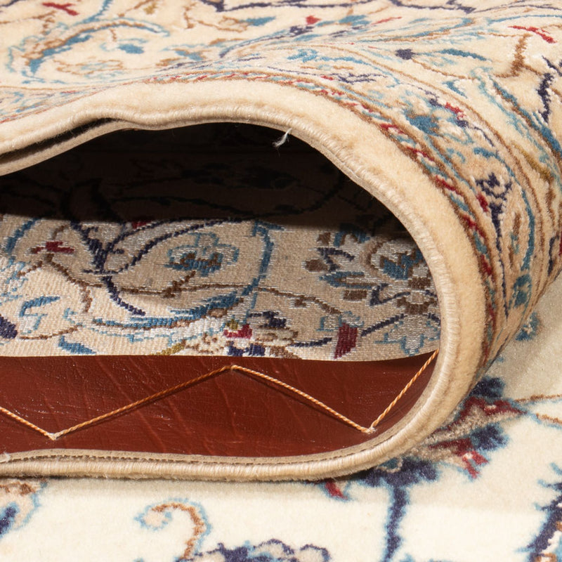 Persisk tæppe - Nain - Premium - 203 x 127 cm - lys beige