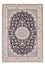 Persisk tæppe - Nain - Premium - 200 x 130 cm - mørkeblå
