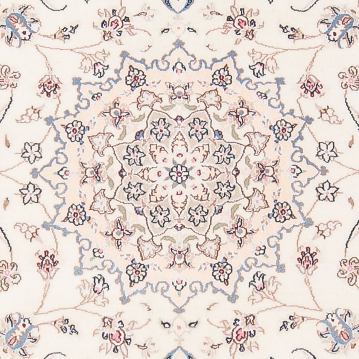 Persisk tæppe - Nain - Premium - 146 x 100 cm - creme