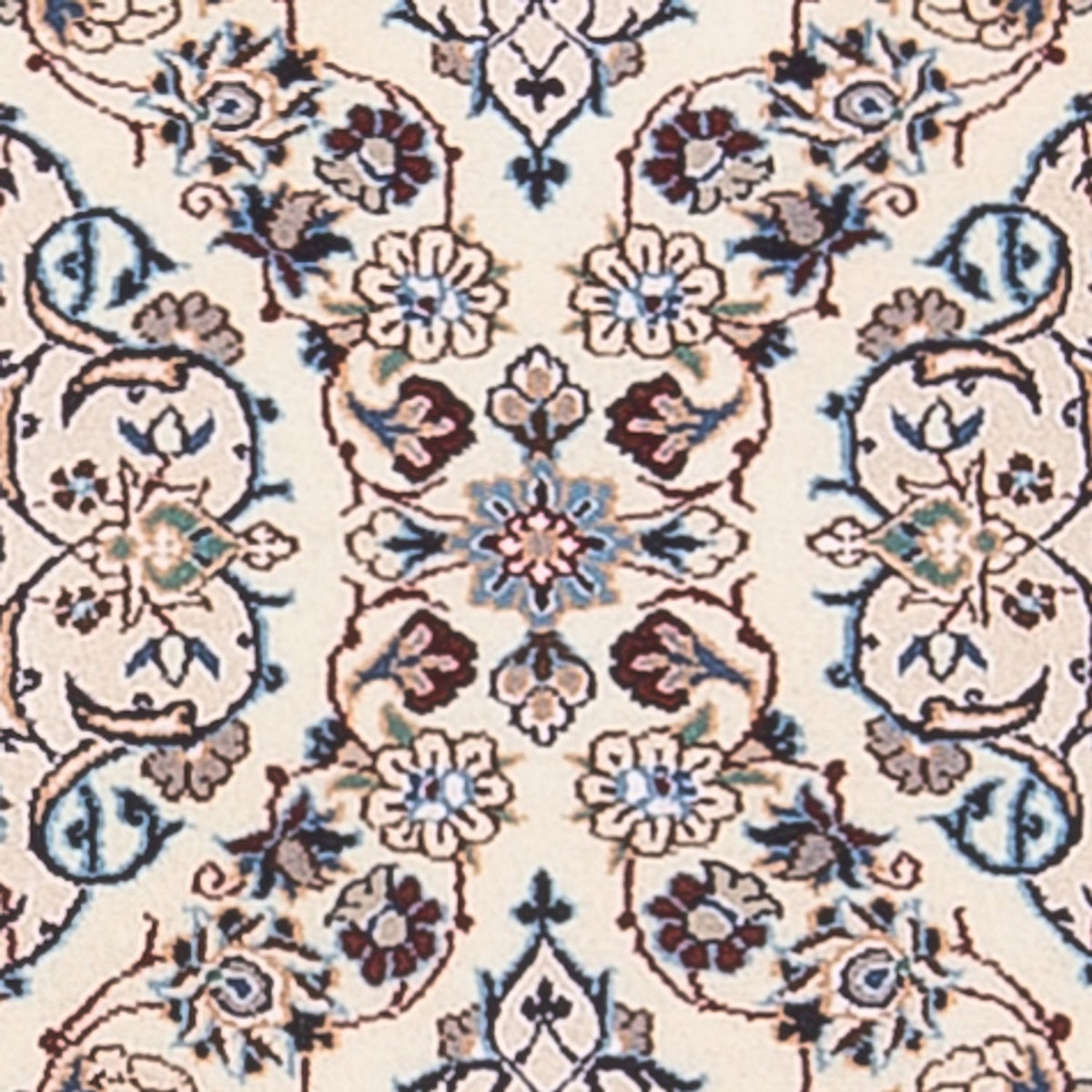 Løber Persisk tæppe - Nain - Premium - 150 x 50 cm - creme
