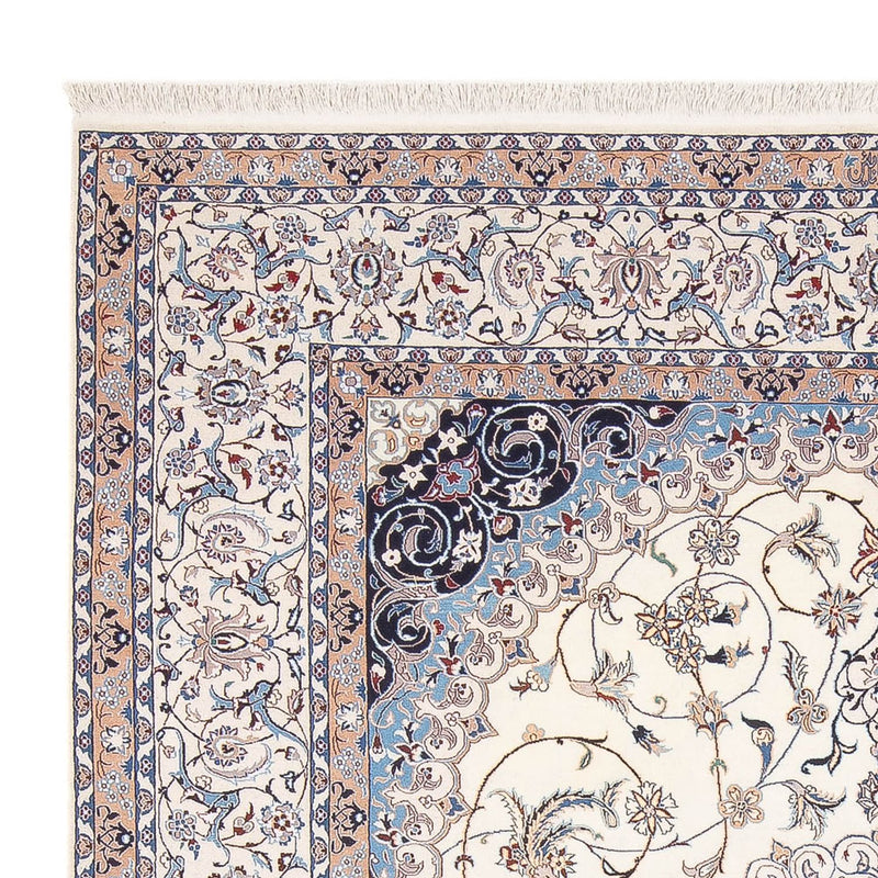 Persisk tæppe - Nain - Premium - 263 x 210 cm - creme