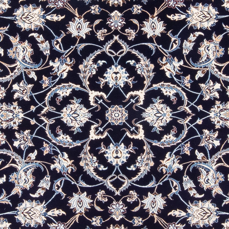 Persisk tæppe - Nain - Premium - 260 x 205 cm - mørkeblå