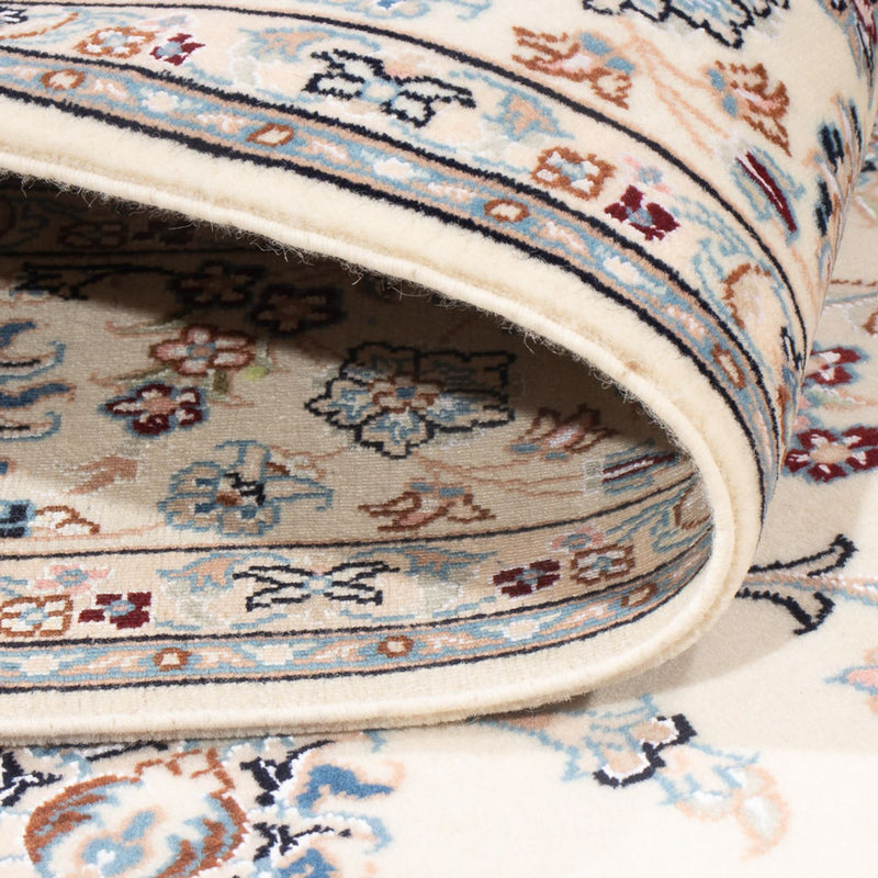 Persisk tæppe - Nain - Premium - 208 x 130 cm - creme
