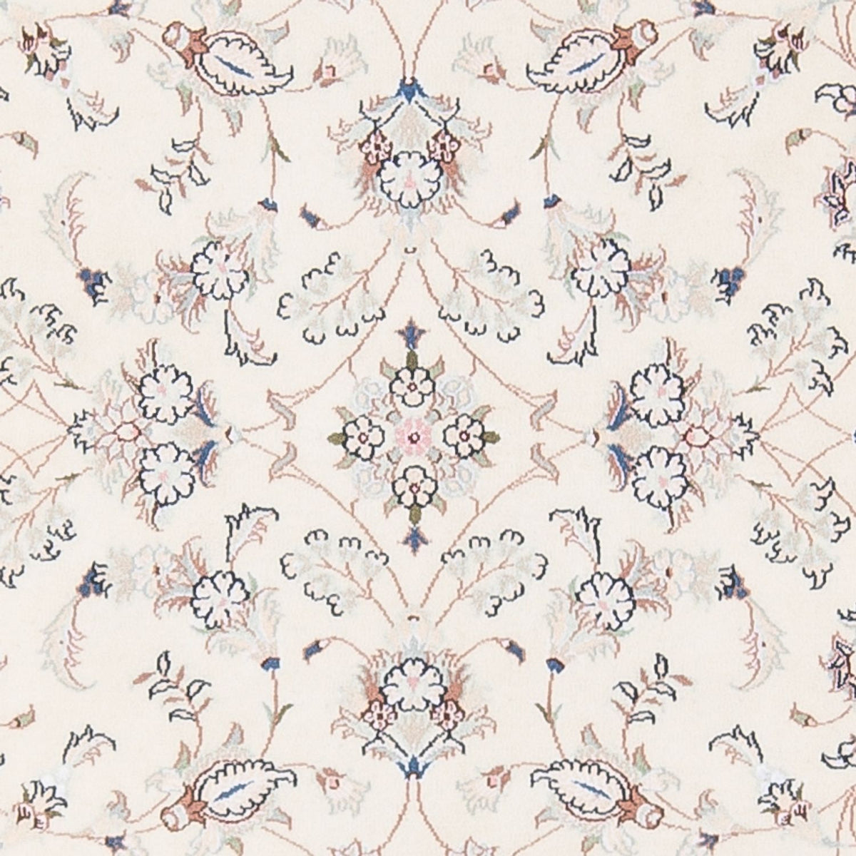 Persisk tæppe - Nain - Premium - 164 x 110 cm - creme