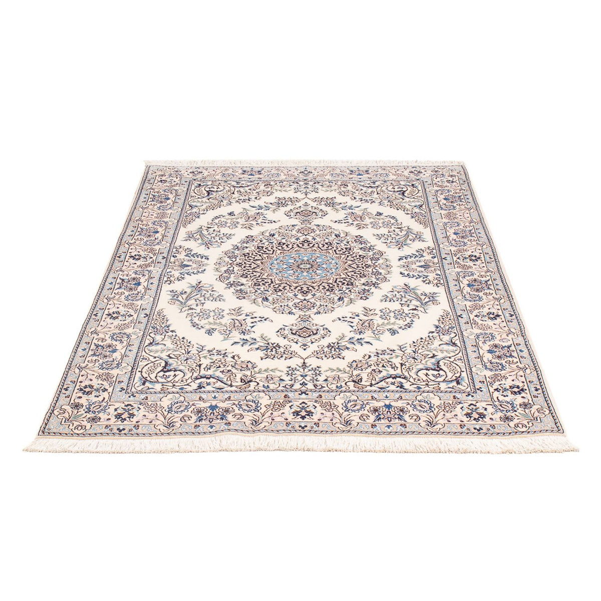 Persisk tæppe - Nain - Premium - 146 x 100 cm - creme