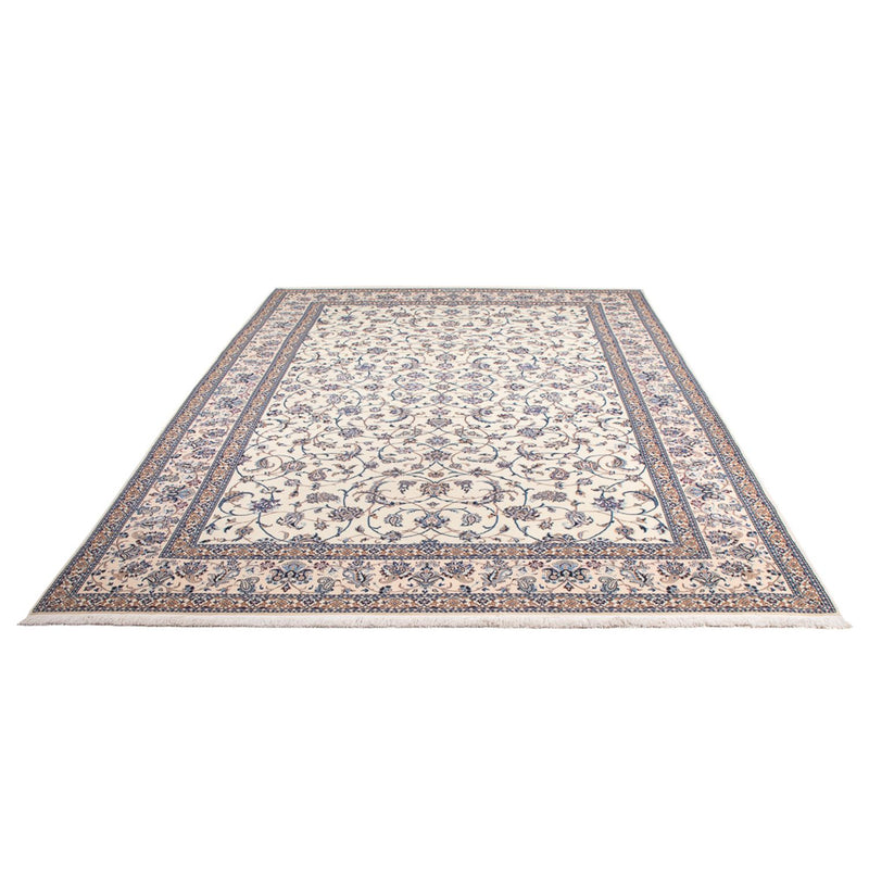 Persisk tæppe - Nain - Premium - 305 x 204 cm - creme
