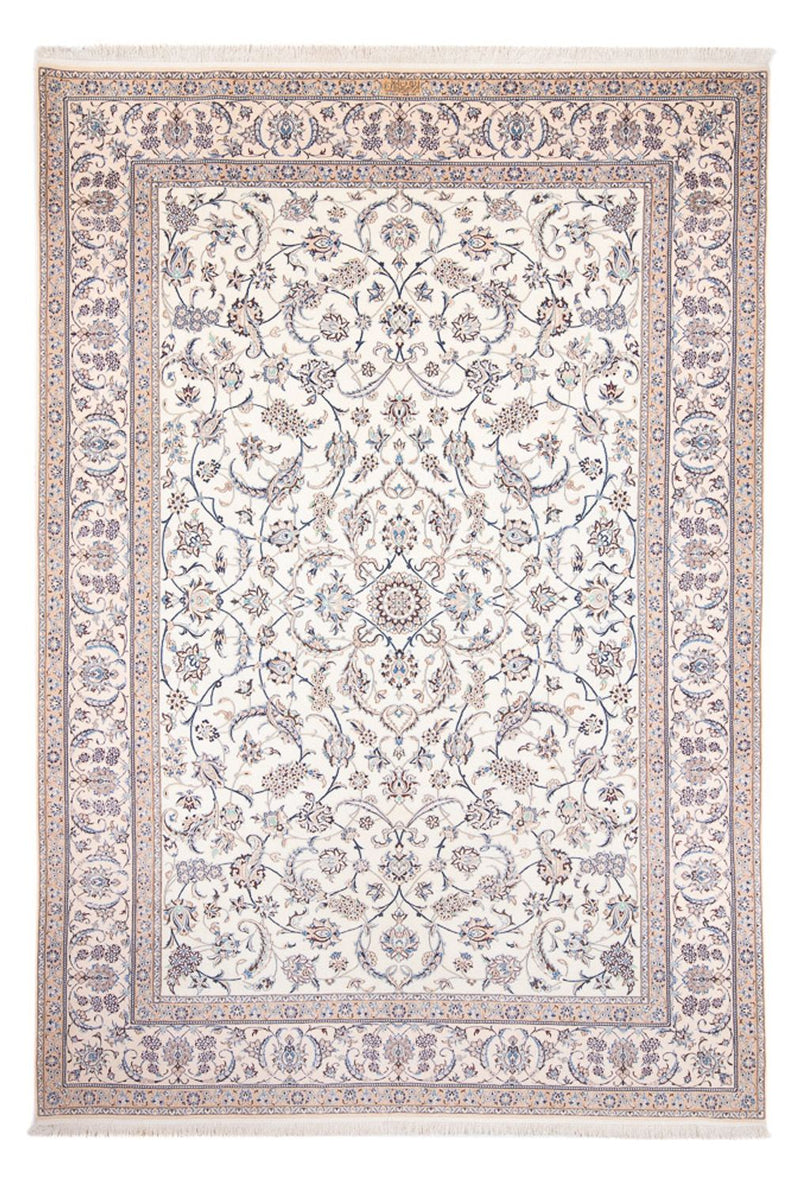 Persisk tæppe - Nain - Premium - 310 x 213 cm - creme