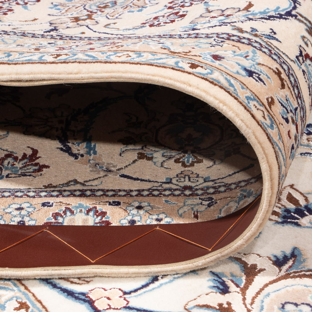 Persisk tæppe - Nain - Premium - 310 x 213 cm - creme